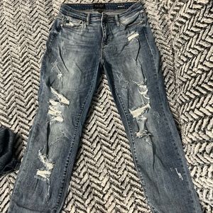 Judy Blue “Boyfriend” Fit jeans. Size 5/27